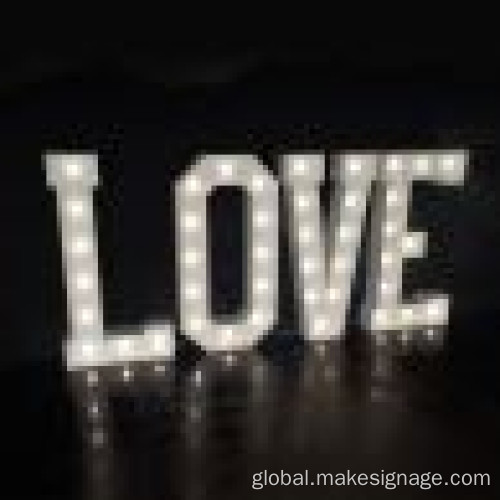 China Marquee Letters for Weddings Factory